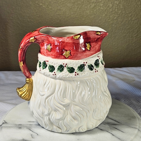 World Bazaar Inc Santa Claus Milk Pitcher - Picture 3 of 11